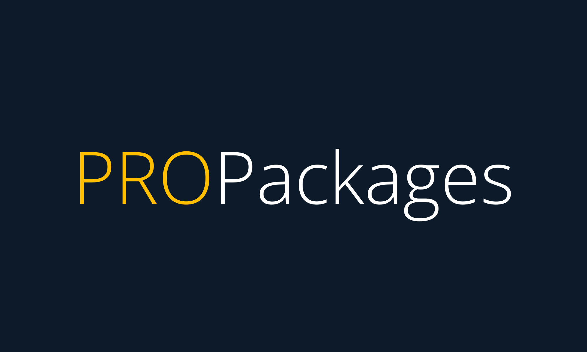 pro-packages